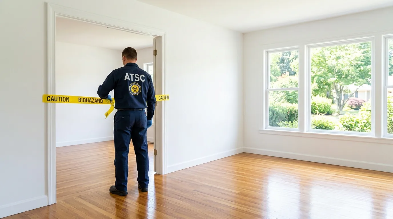 Certified biohazard cleanup crew performing Crime Scene Cleanup in Euclid